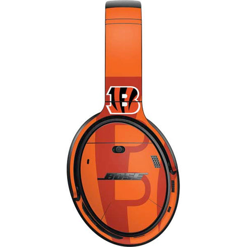 NFL Cincinnati Bengals Double Vision Bose QuietComfort 35 II Headphones Skin