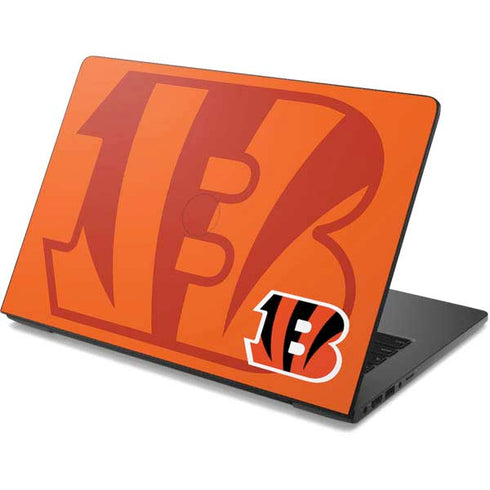 NFL Cincinnati Bengals Double Vision Dell Chromebook Skin