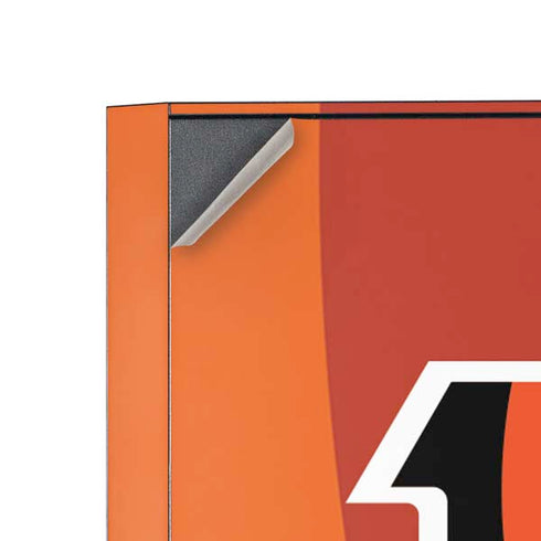 NFL Cincinnati Bengals Double Vision Corsair 4000D Tempered Glass Mid-Tower ATX Case Skin