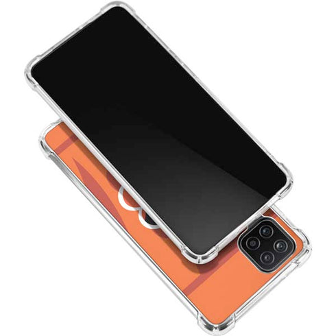 NFL Cincinnati Bengals Double Vision Galaxy A12 Clear Case