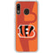 NFL Cincinnati Bengals Double Vision Galaxy A20 Clear Case
