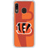 NFL Cincinnati Bengals Double Vision Galaxy A20 Clear Case