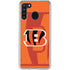 NFL Cincinnati Bengals Double Vision Galaxy A21 Clear Case