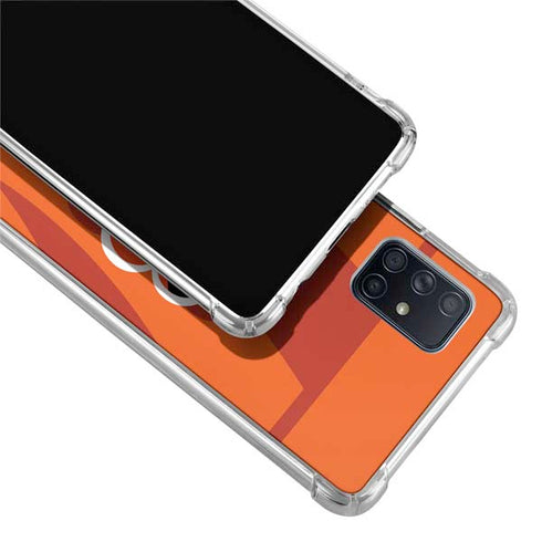 NFL Cincinnati Bengals Double Vision Galaxy A51 5G Clear Case