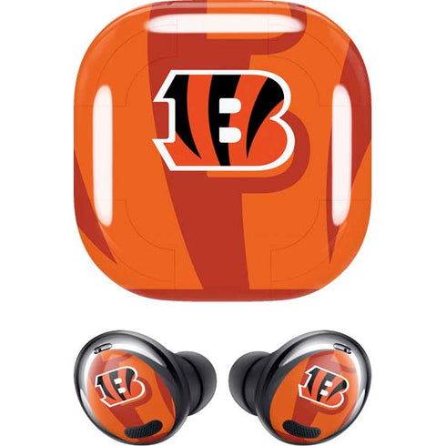NFL Cincinnati Bengals Double Vision Galaxy Buds Pro Skin