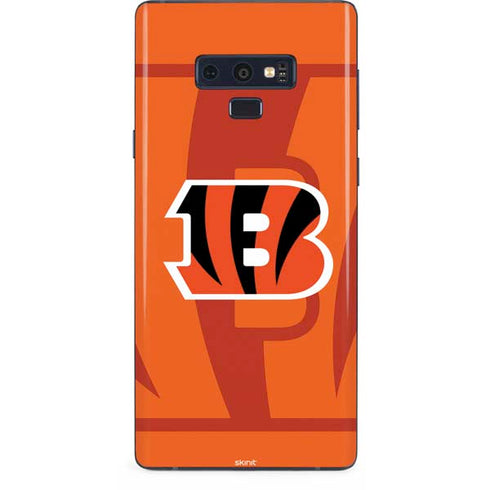 NFL Cincinnati Bengals Double Vision Galaxy Note 9 Skin