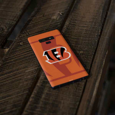 NFL Cincinnati Bengals Double Vision Galaxy Note 9 Skin