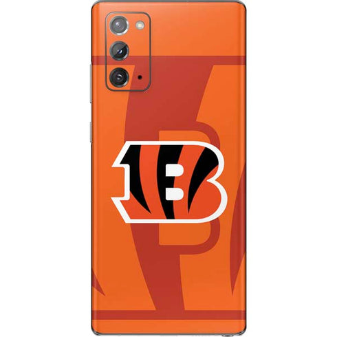 NFL Cincinnati Bengals Double Vision Galaxy Note20 5G Skin
