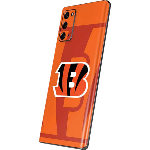 NFL Cincinnati Bengals Double Vision Galaxy Note20 5G Skin