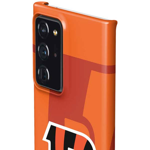 NFL Cincinnati Bengals Double Vision Galaxy Note20 Ultra 5G Lite Case