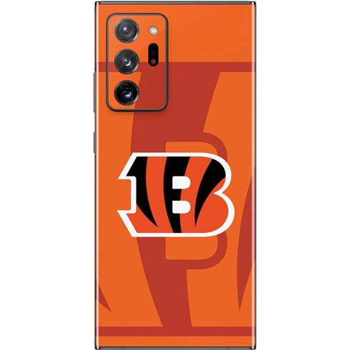 NFL Cincinnati Bengals Double Vision Galaxy Note20 Ultra 5G Skin