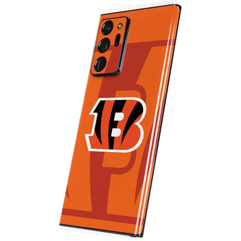 NFL Cincinnati Bengals Double Vision Galaxy Note20 Ultra 5G Skin