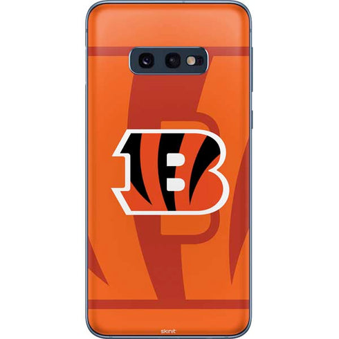 NFL Cincinnati Bengals Double Vision Galaxy S10e Skin