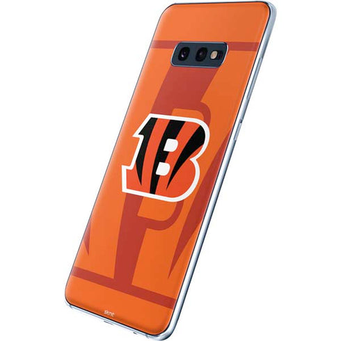 NFL Cincinnati Bengals Double Vision Galaxy S10e Skin