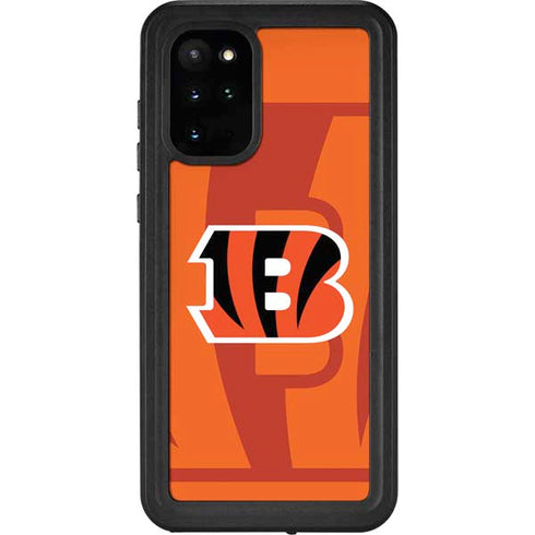 NFL Cincinnati Bengals Double Vision Galaxy S20 Plus Waterproof Case