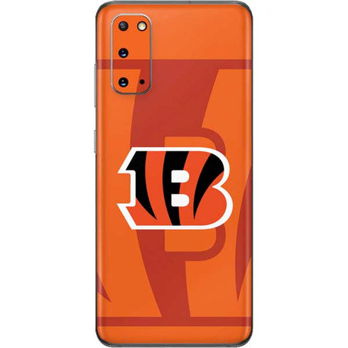 NFL Cincinnati Bengals Double Vision Galaxy S20 Skin