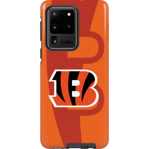 NFL Cincinnati Bengals Double Vision Galaxy S20 Ultra 5G Pro Case