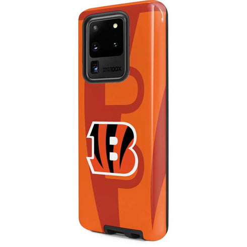 NFL Cincinnati Bengals Double Vision Galaxy S20 Ultra 5G Pro Case