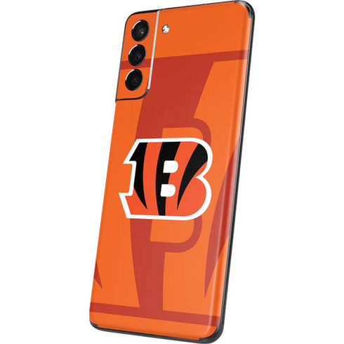 NFL Cincinnati Bengals Double Vision Galaxy S21 Plus 5G Skin