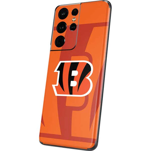 NFL Cincinnati Bengals Double Vision Galaxy S21 Ultra 5G Skin