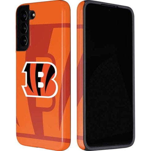NFL Cincinnati Bengals Double Vision Galaxy S22 Plus Pro Case