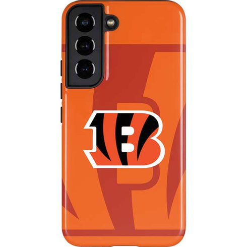 NFL Cincinnati Bengals Double Vision Galaxy S22 Pro Case