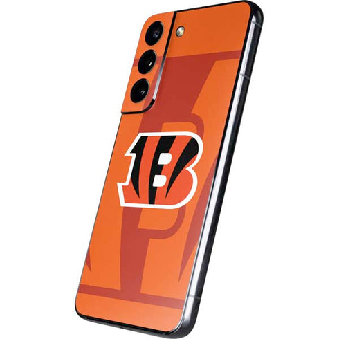 NFL Cincinnati Bengals Double Vision Galaxy S22 Skin