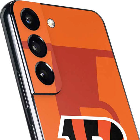 NFL Cincinnati Bengals Double Vision Galaxy S22 Skin