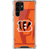 NFL Cincinnati Bengals Double Vision Galaxy S22 Ultra Clear Case