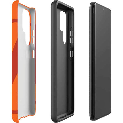 NFL Cincinnati Bengals Double Vision Galaxy S22 Ultra Pro Case