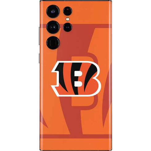 NFL Cincinnati Bengals Double Vision Galaxy S22 Ultra Skin