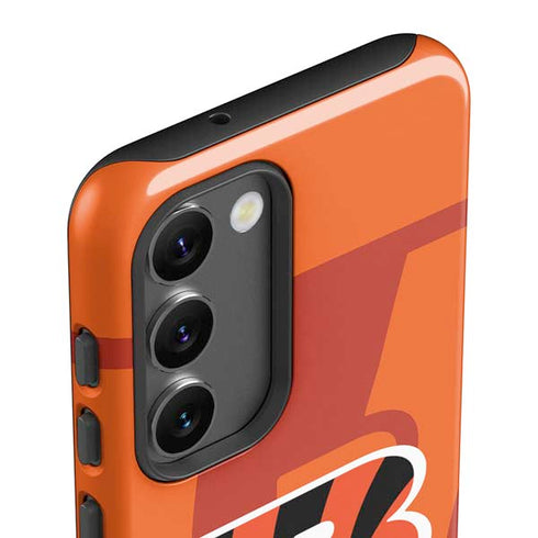NFL Cincinnati Bengals Double Vision Galaxy S23 Plus Pro Case