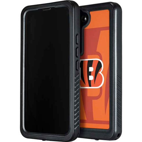 NFL Cincinnati Bengals Double Vision Galaxy S23 Plus Waterproof Case
