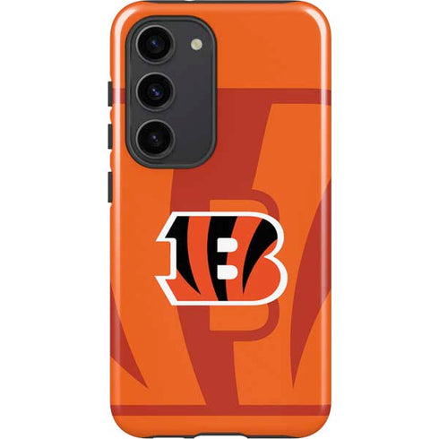 NFL Cincinnati Bengals Double Vision Galaxy S23 Pro Case
