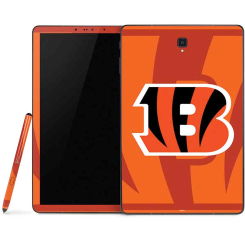 NFL Cincinnati Bengals Double Vision Samsung Galaxy Tab Skin