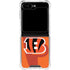 NFL Cincinnati Bengals Double Vision Galaxy Z Flip5 5G Clear Case
