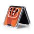 NFL Cincinnati Bengals Double Vision Galaxy Z Flip5 5G Clear Case