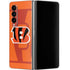 NFL Cincinnati Bengals Double Vision Galaxy Z Fold4 5G Skin