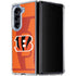NFL Cincinnati Bengals Double Vision Galaxy Z Fold5 5G Clear Case
