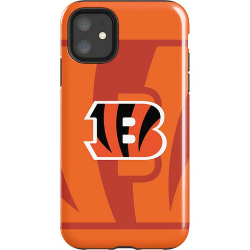 NFL Cincinnati Bengals Double Vision iPhone 11 Impact Case