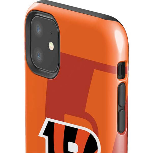 NFL Cincinnati Bengals Double Vision iPhone 11 Impact Case