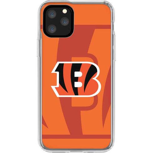 NFL Cincinnati Bengals Double Vision iPhone 11 Pro Clear Case