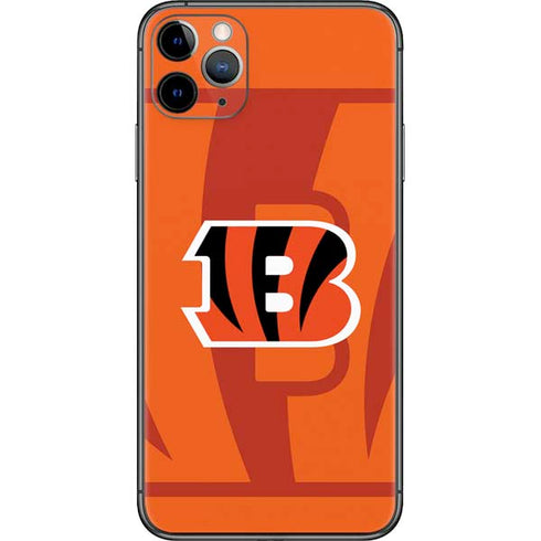 NFL Cincinnati Bengals Double Vision iPhone 11 Pro Max Skin