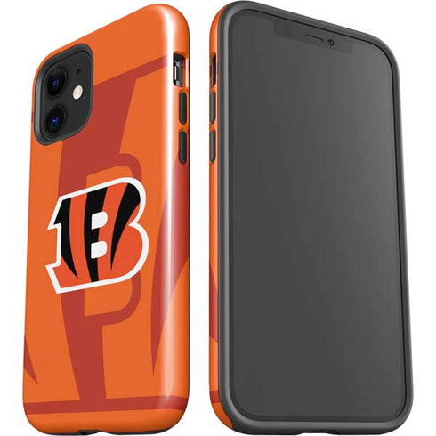 NFL Cincinnati Bengals Double Vision iPhone 12 Impact Case