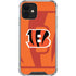NFL Cincinnati Bengals Double Vision iPhone 12 Mini Clear Case