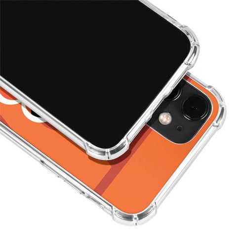NFL Cincinnati Bengals Double Vision iPhone 12 Mini Clear Case
