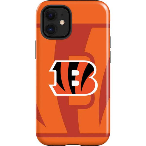 NFL Cincinnati Bengals Double Vision iPhone 12 Mini Impact Case