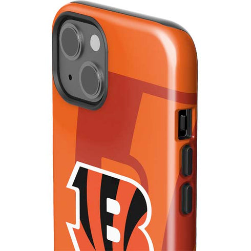 NFL Cincinnati Bengals Double Vision iPhone 15 Impact Case