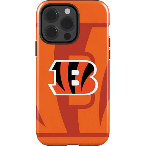 NFL Cincinnati Bengals Double Vision iPhone 15 Pro Impact Case