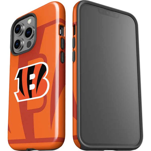 NFL Cincinnati Bengals Double Vision iPhone 15 Pro Impact Case